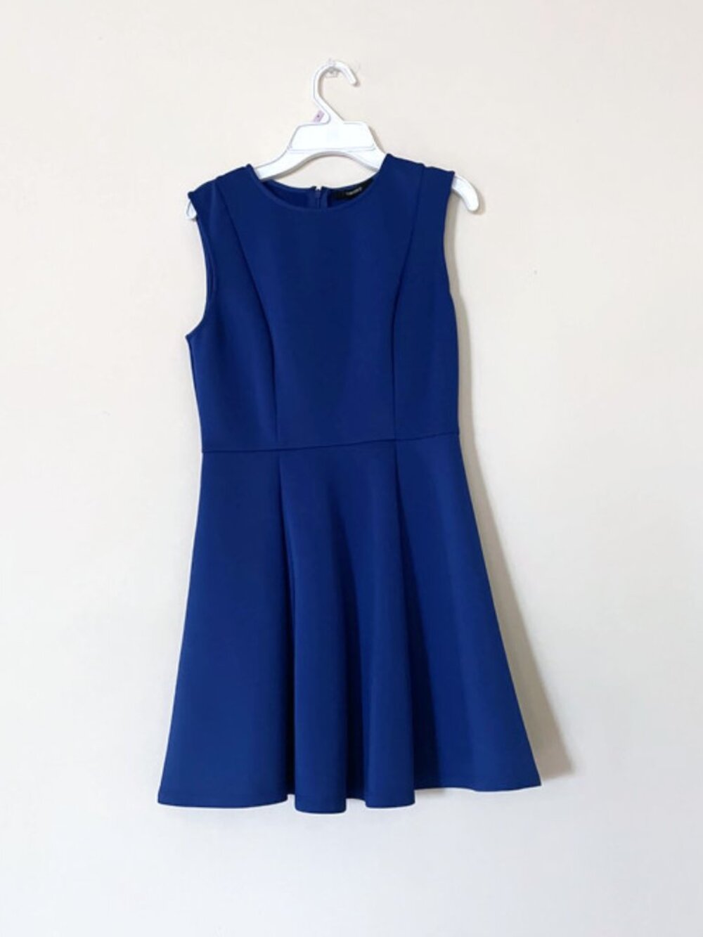 Forever 21  Zip Up Electric Blue Dress